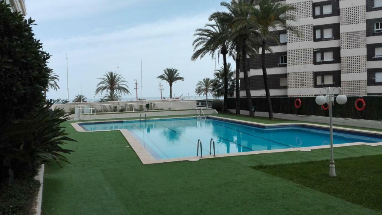 Apartamento En 1ª Linea Playa De גאנדיה מראה חיצוני תמונה